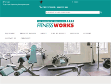 Tablet Screenshot of fitnessworks.co.nz